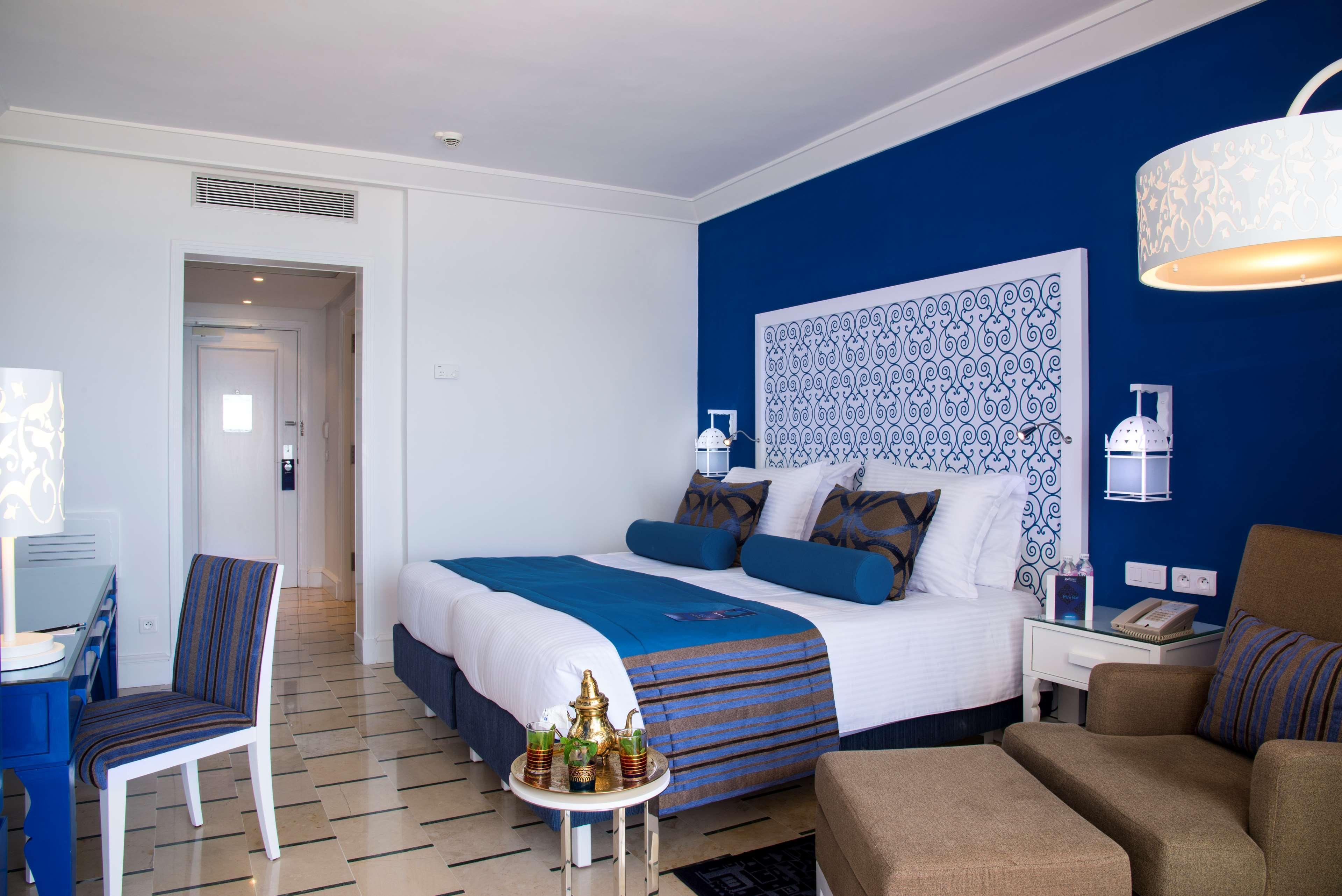 哈马迈特海水浴度假丽笙布鲁酒店 哈馬馬特 外观 照片 A room at the hotel